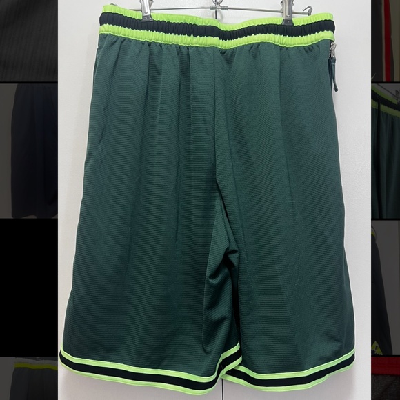 Green Nike Dri-fit athletic shorts NWOT - Picture 2 of 4